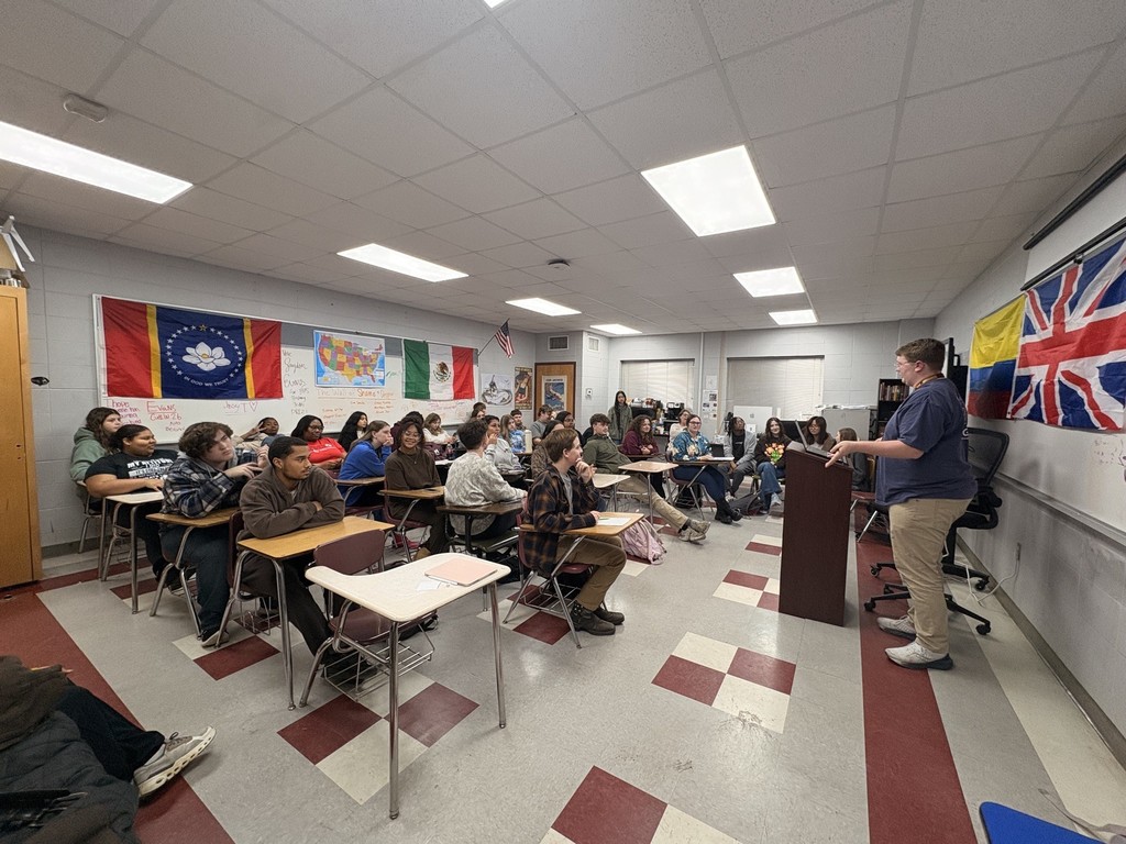 The first HHS History Club Meeting