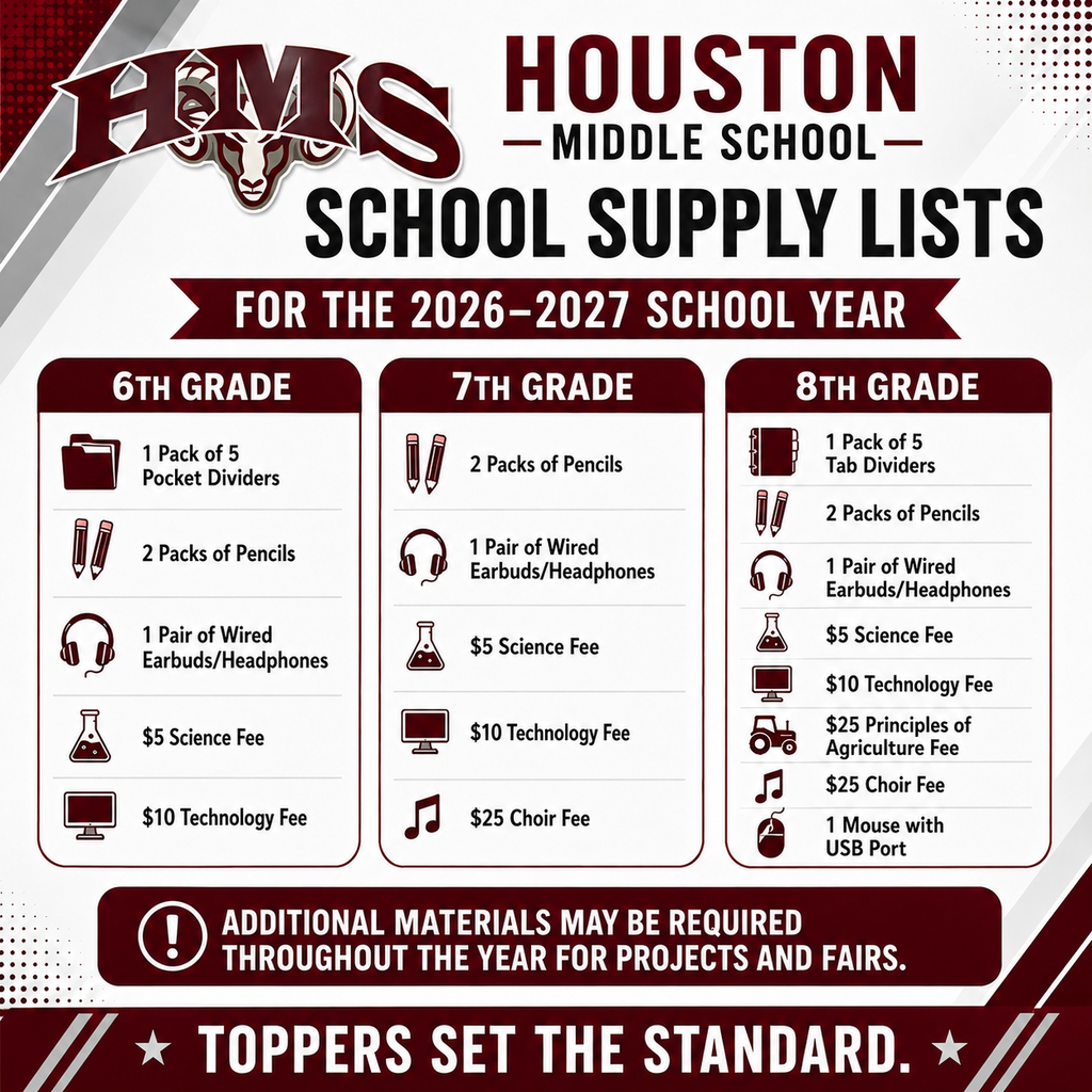 School Supply List
