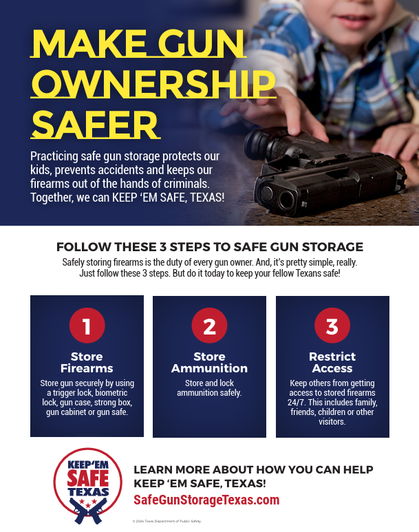 Safe Gun Storage Saves Lives