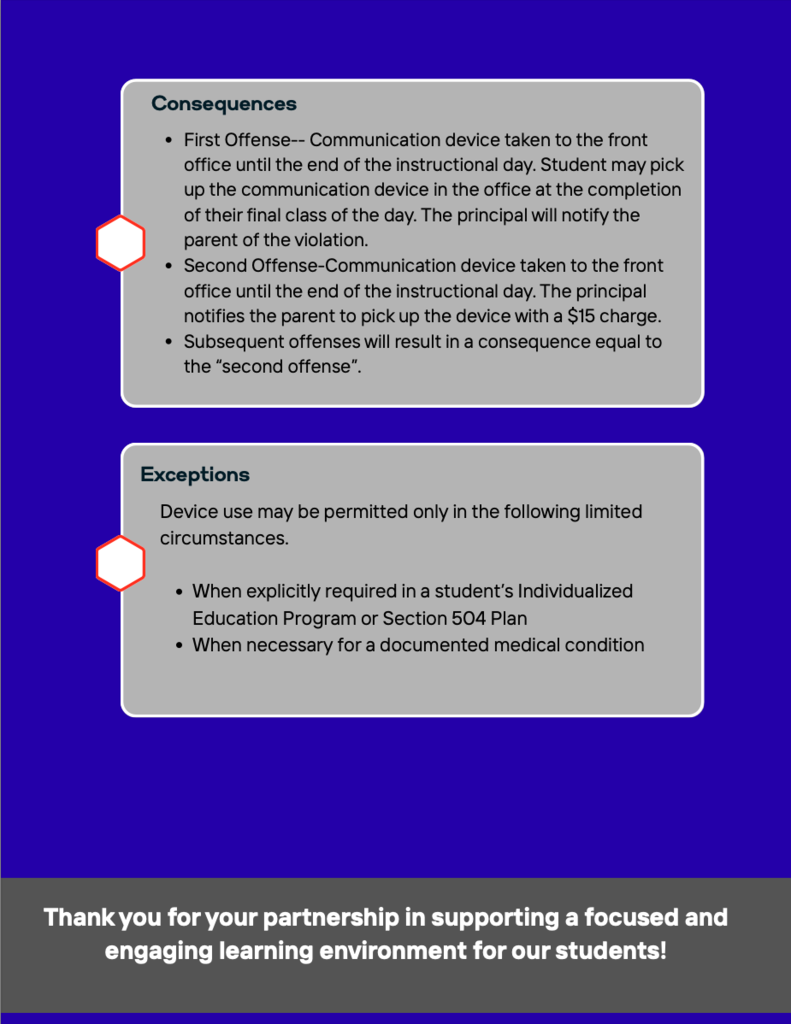 CISD Electronic Device Policy 