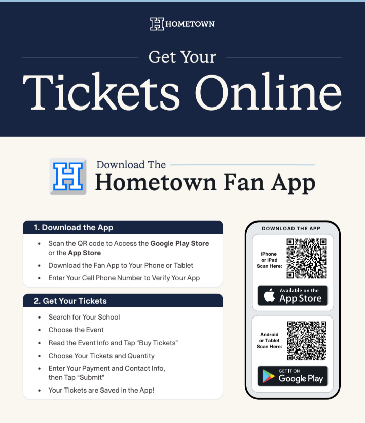 Hometown Ticketing Instructions 