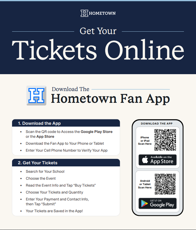 Hometown Ticketing Instructions