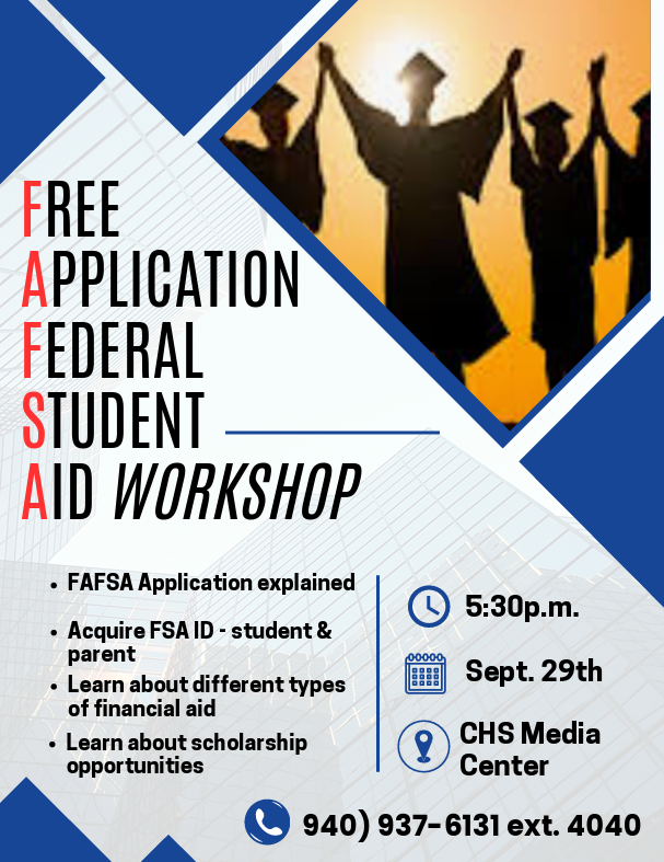 FAFSA Workshop Flyer