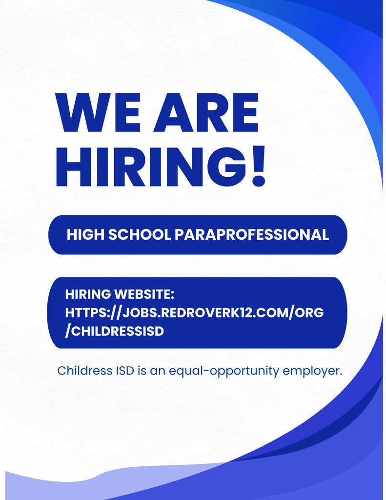 CHS Parapro Job Flyer