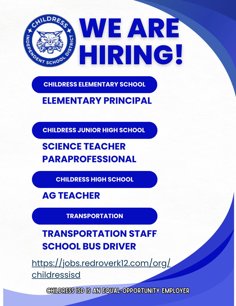 Current CISD Vacancies