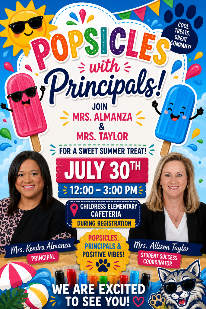 Popsicles with Principals