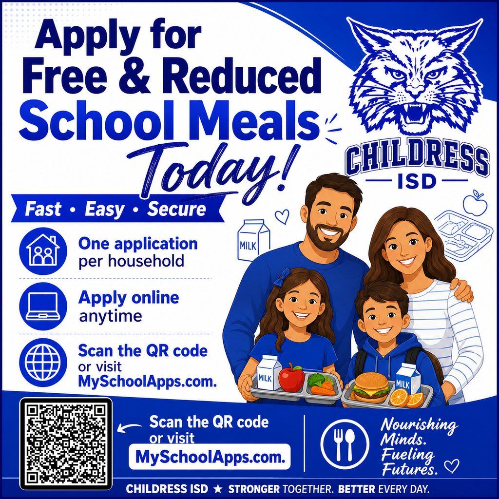 Apply for Free & Reduced School Meals Today!