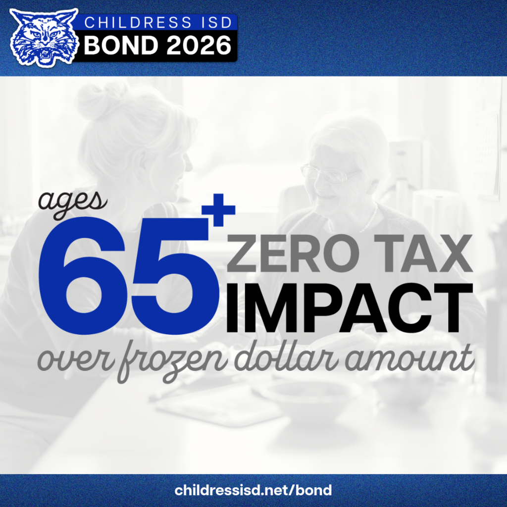 65+ Zero Tax Impact over frozen dollar amount