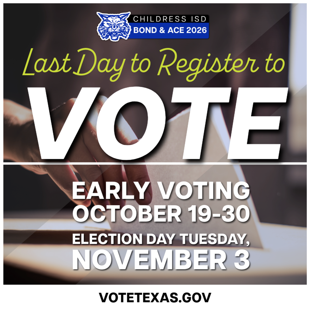 Last Day to Register to Vote