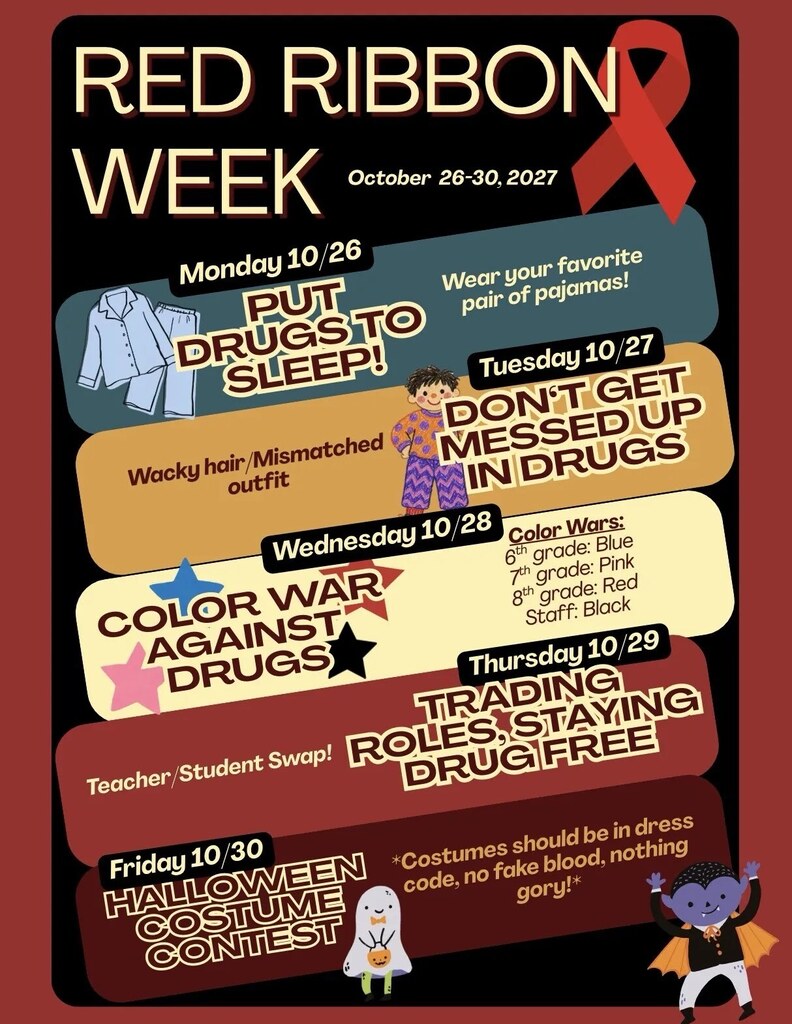 red ribbon week cjhs