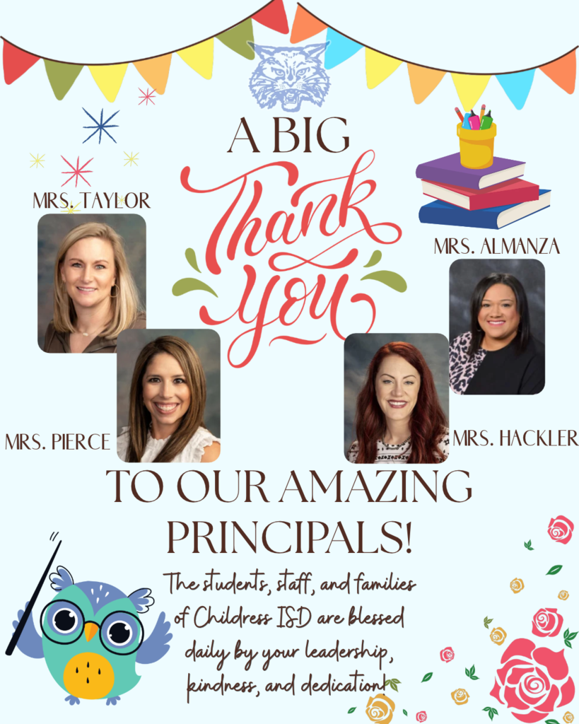 Principal Appreciation Month Flyer