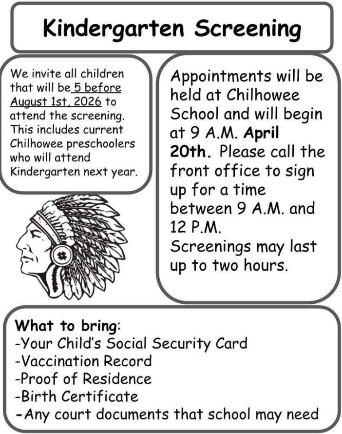 Kindergarten Screenings