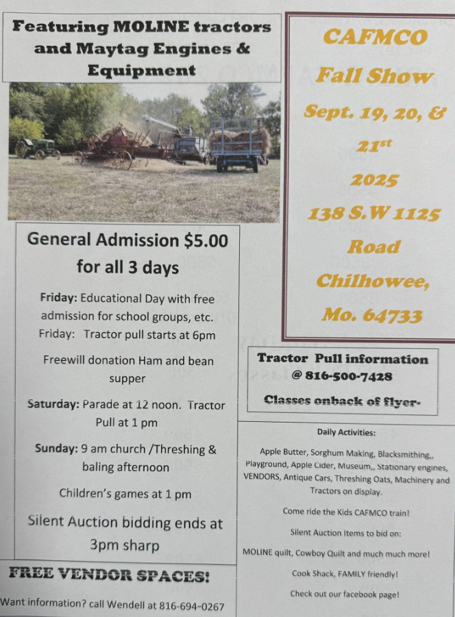 CAFMCO Tractor Show