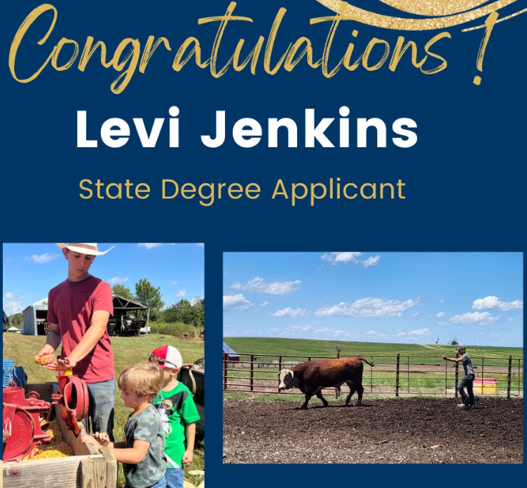 Levi Jenkins - State Degree