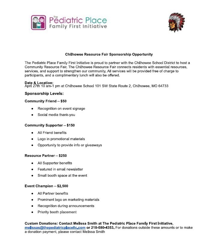 Resource Fair 4-27-26