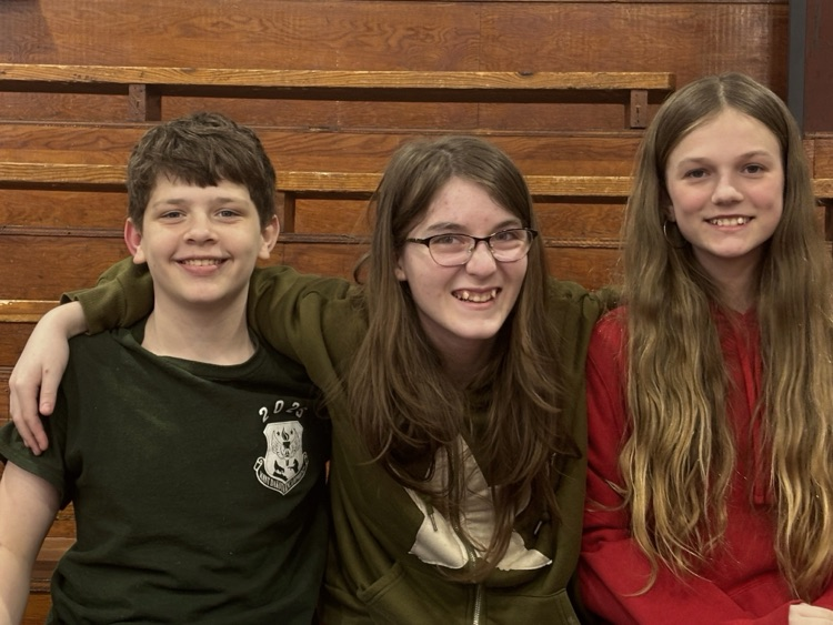 Waylan, Chloe and Ruthie at Science Fair