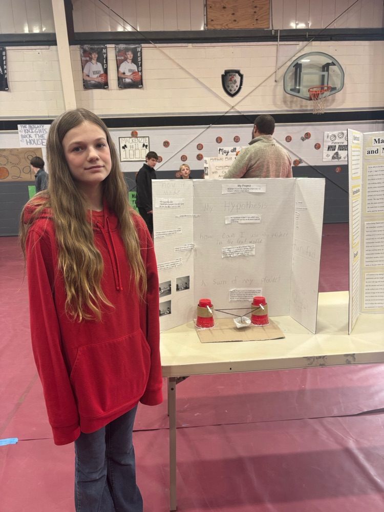 Ruthie and her Science Fair project