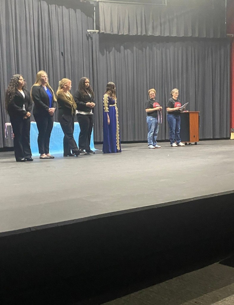 Nissen waiting to see what place medal she would get at Warrensburg's Speech and Debate