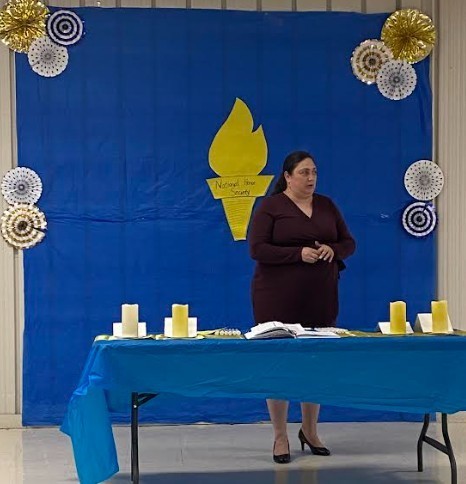 Our NJHS/NHS Advisor Mrs. Caroline Askew