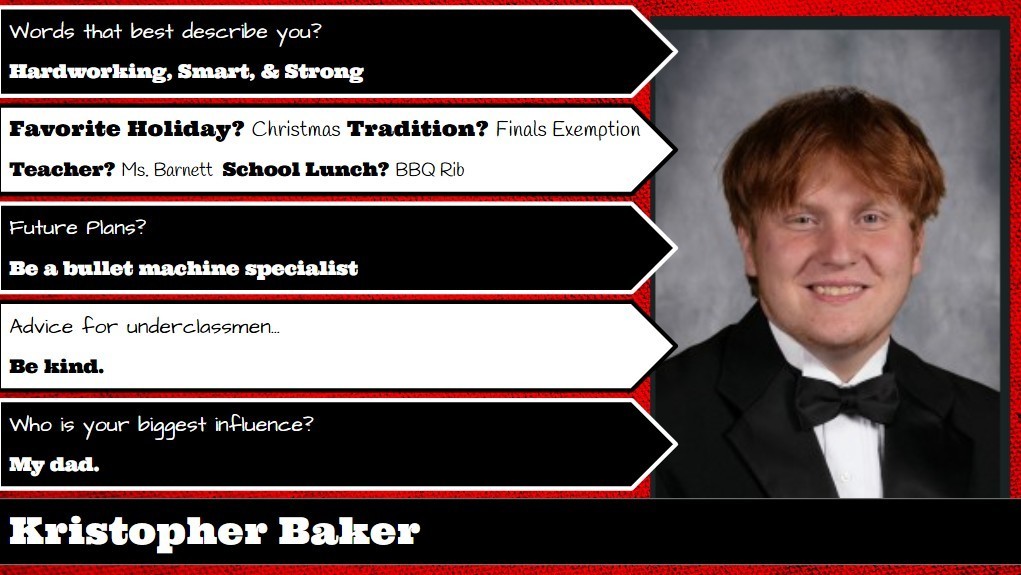 Kristopher Baker's Senior Spotlight