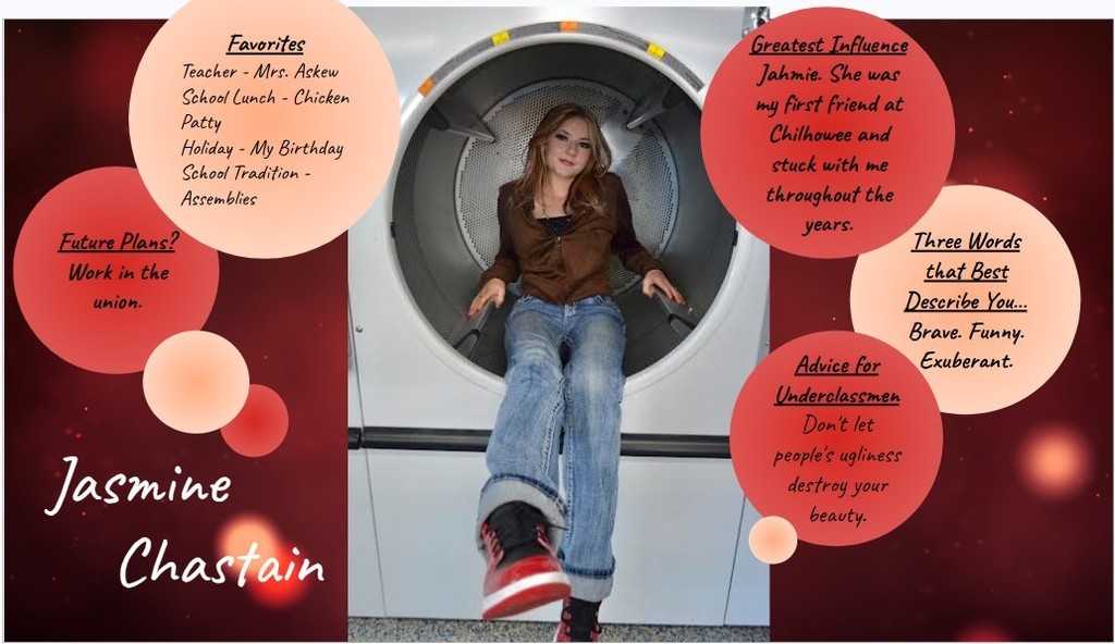 Jasmine Chastain's Senior Spotlight