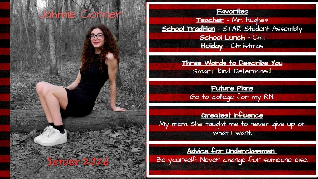 Jahmie Conner's Senior Spotlight