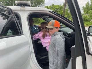 getting into the car