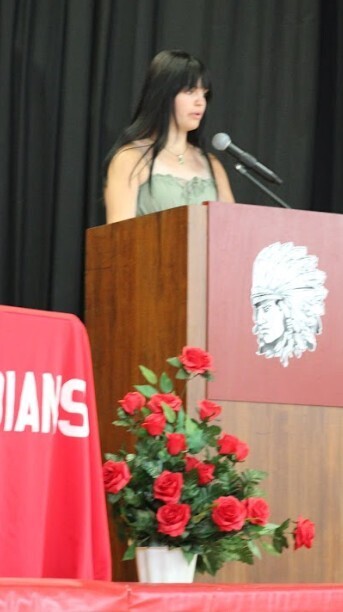 Senior Speaker Madeline Grant