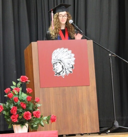 Valedictorian Jahmie Conner
