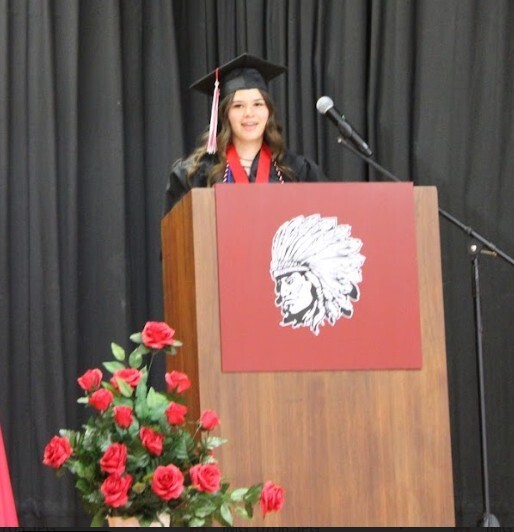 Salutatorian Annelyse Taylor
