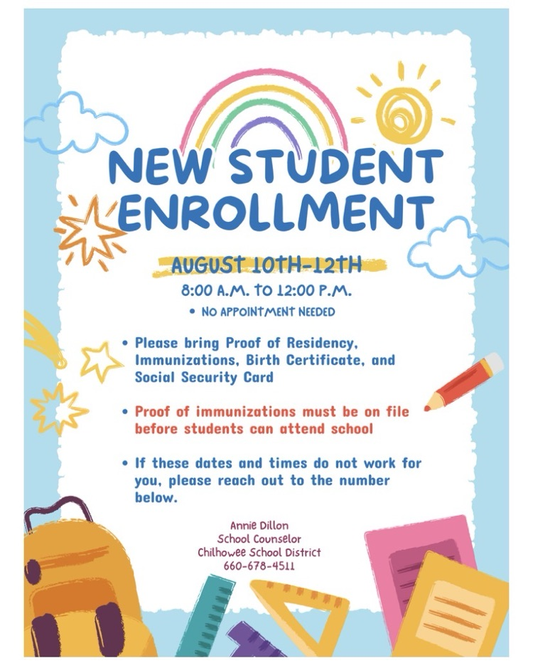 New student enrollment