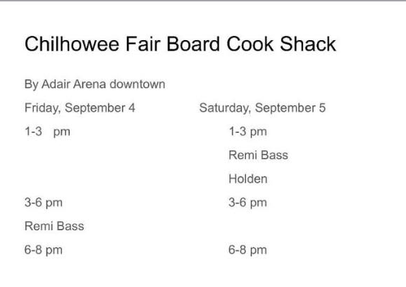 Cook Shack #2