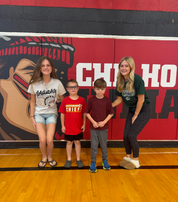 L to R: Ruthie Coulter, Levi Moon, Rustin Johanson, and Lauren Garnder. Missing from Picture: Asher Taylor