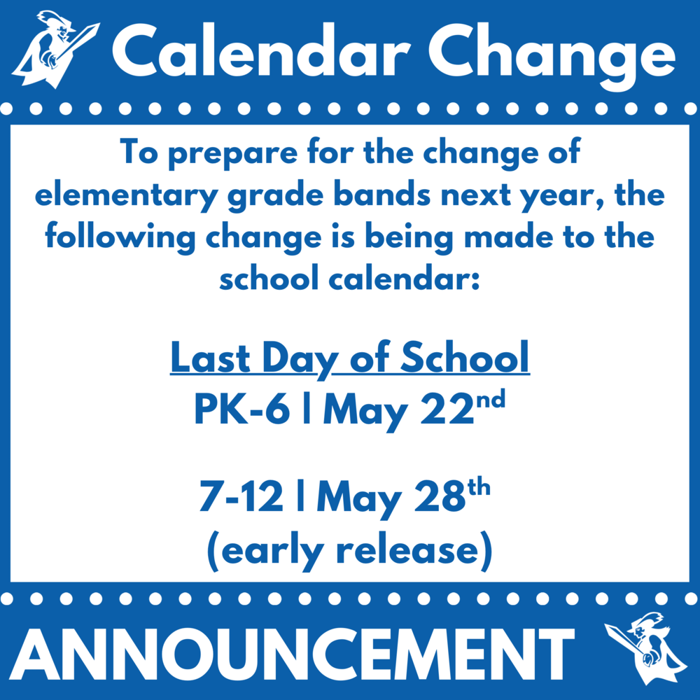 Calendar Change