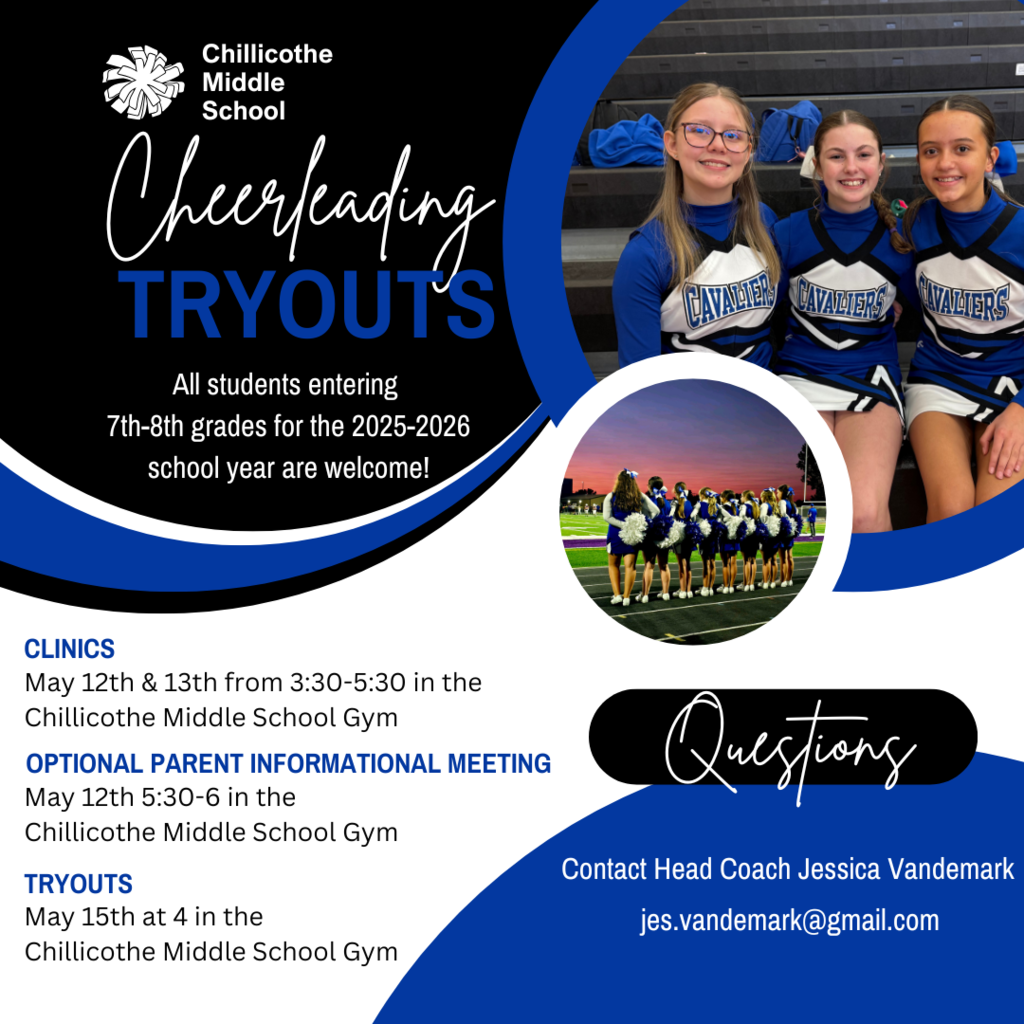 Middle School Cheer Tryouts