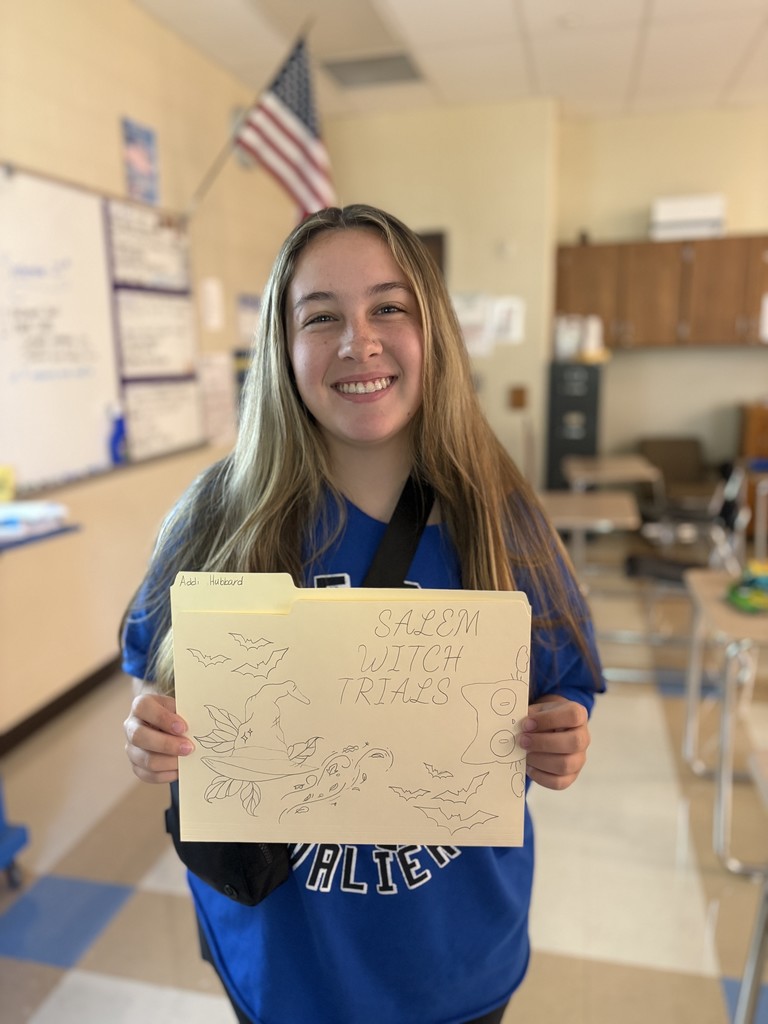 Folder photos for research leading into reading the Crucible