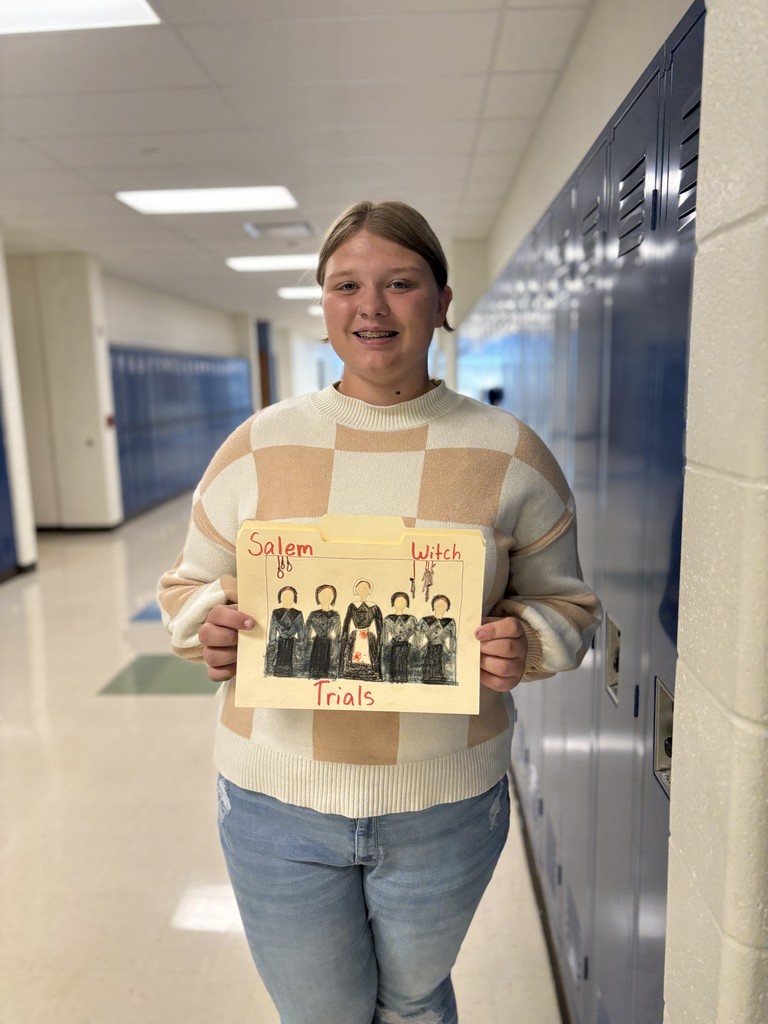 Folder photos for research leading into reading the Crucible