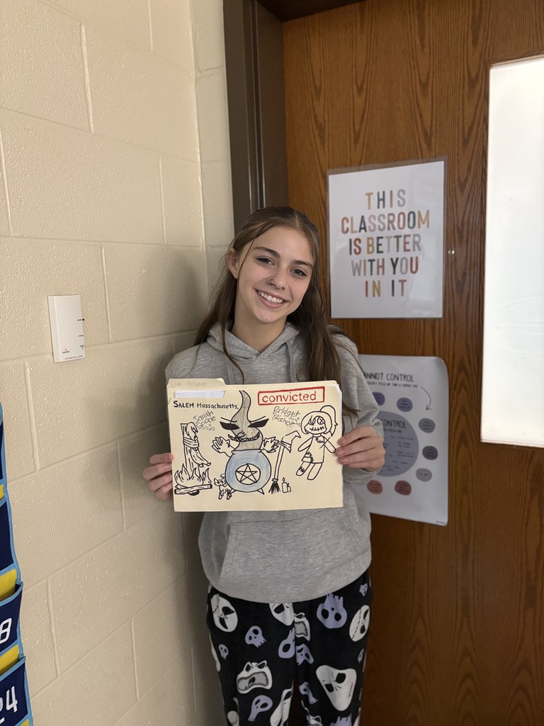 Folder photos for research leading into reading the Crucible