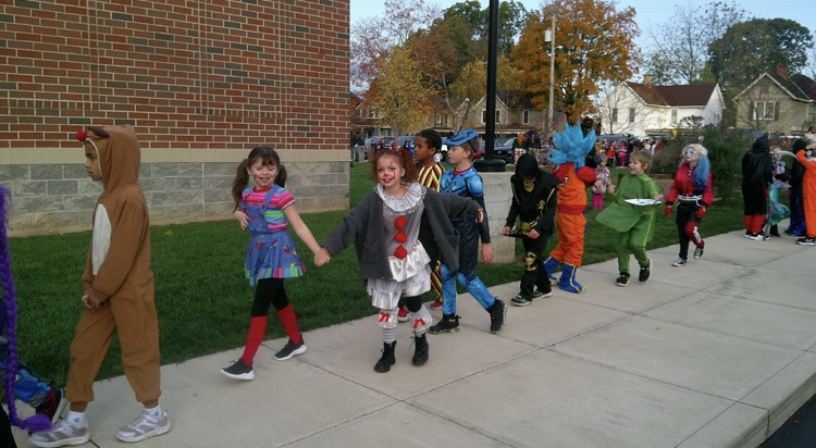 Halloween parade 2025