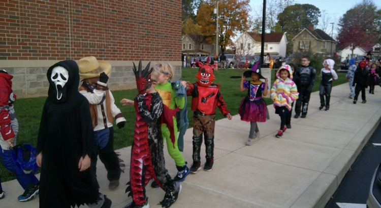 Halloween parade 2025