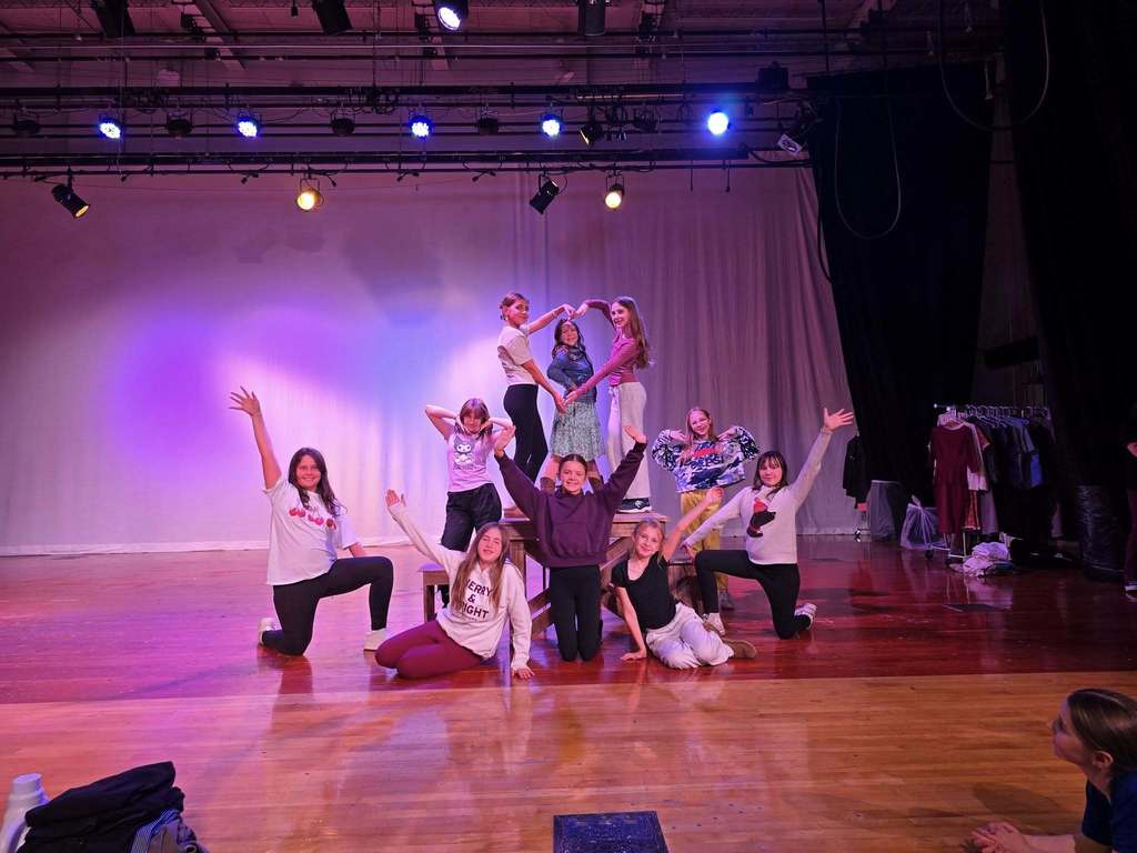 Behind the Scenes Annie Jr. 