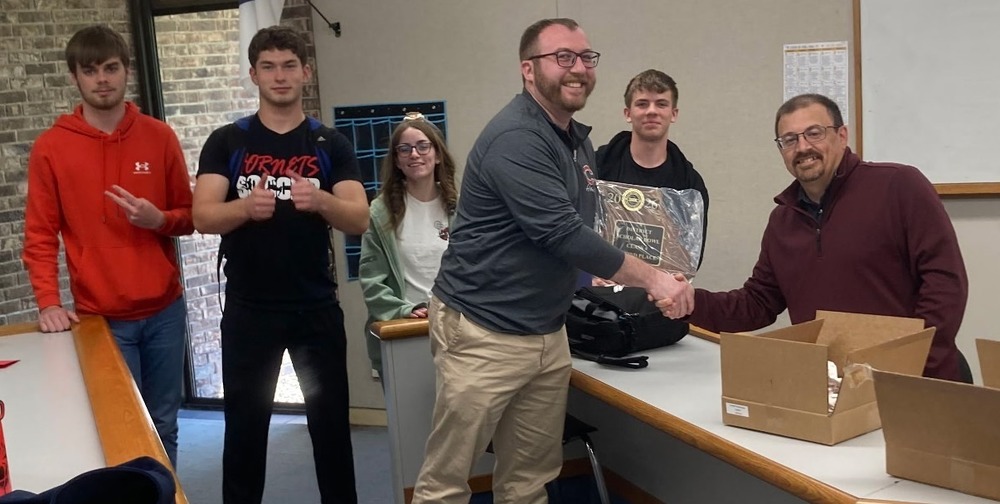 Congrats to the CHS Academic Team—2nd place at the District Scholar Bowl at Kansas City Lutheran (Apr. 18)! Shoutout to Lake Englert for 5th Place All-District. Team: Lake, Smith Link, Helena England & Alexander England. Thanks, sponsor Mr. Yoko!