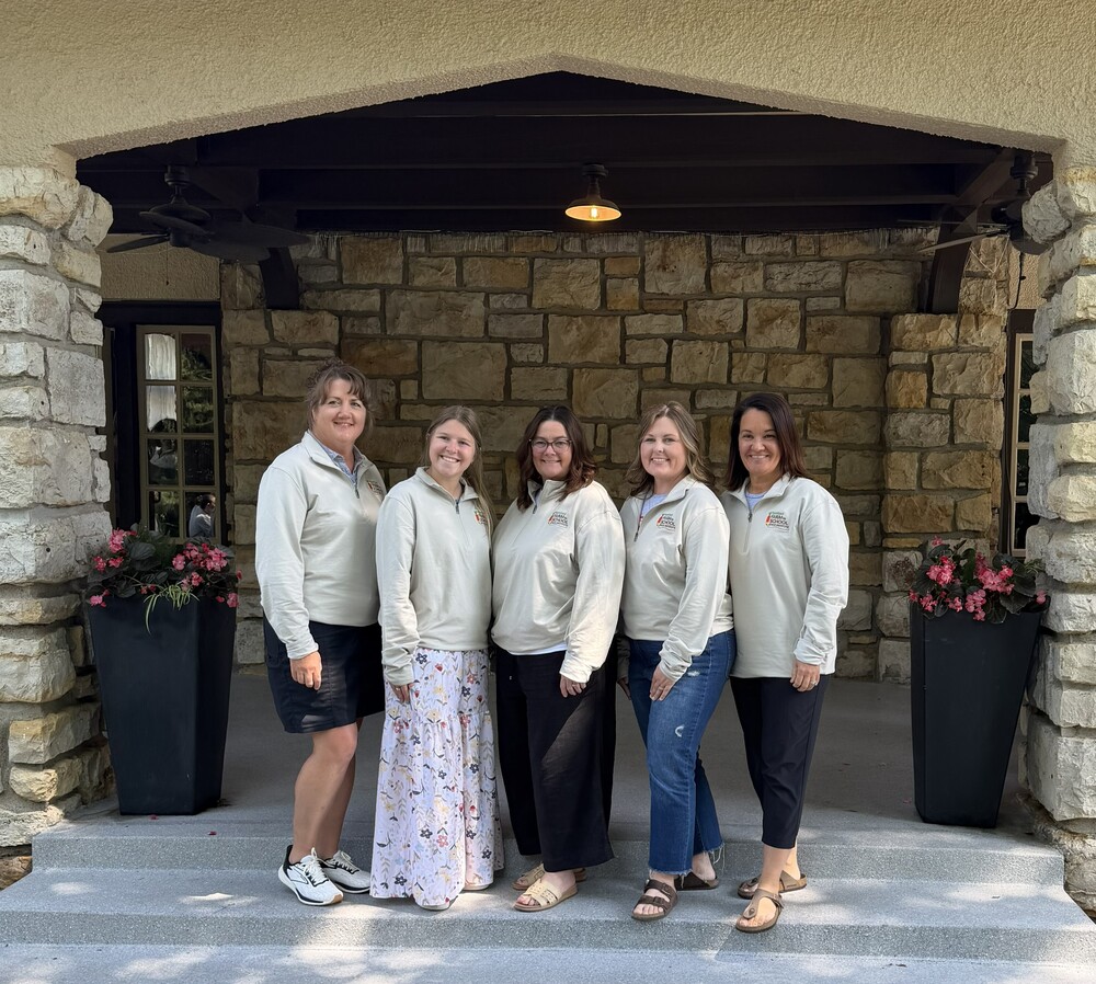 Tracy Minnis, Marcy Montgomery, Melissa Young, Madelyn Wilford and Terria Cox