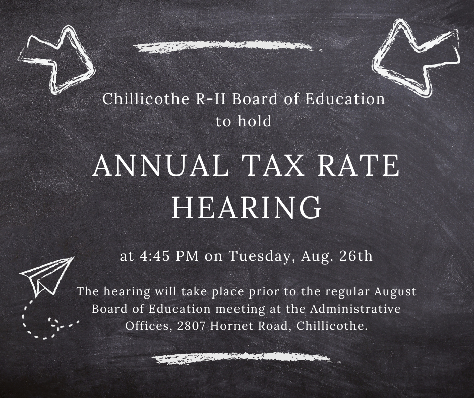 Tax Rate Hearing
