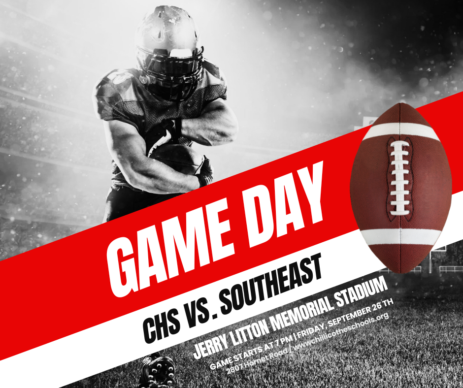 CHS vs. Southeast Friday, Sept. 26th at 7 PM at Jerry Litton Memorial Stadium