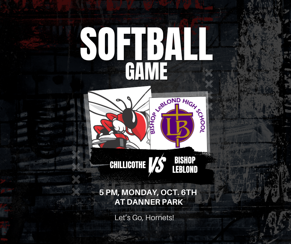 CHS Varsity Softball Game vs. Bishop LeBlond Monday, Oct. 6 at 5 PM at Danner Park.