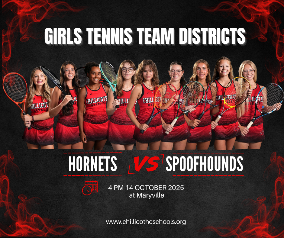 CHS Girls Tennis Team vs. Maryville Spoofhounds at Maryville today (Tuesday) at 4 PM at Maryville.