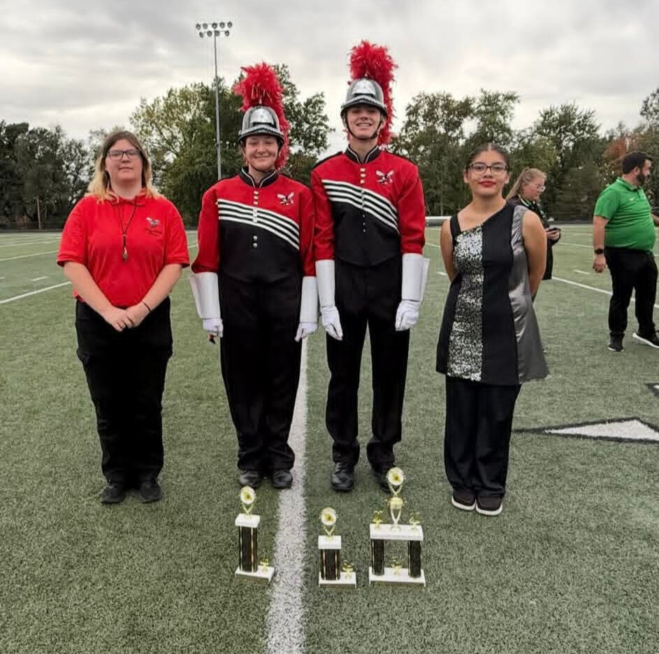 CHS Bands competed in Cameron March Fest on Saturday, Oct. 18 and earned 1st place in Class 3 Parade, third place in Class 3 Field Show, 3rd pleace in Drumline Class 3 and the 8th Grade band placed first in the middle school disvision.