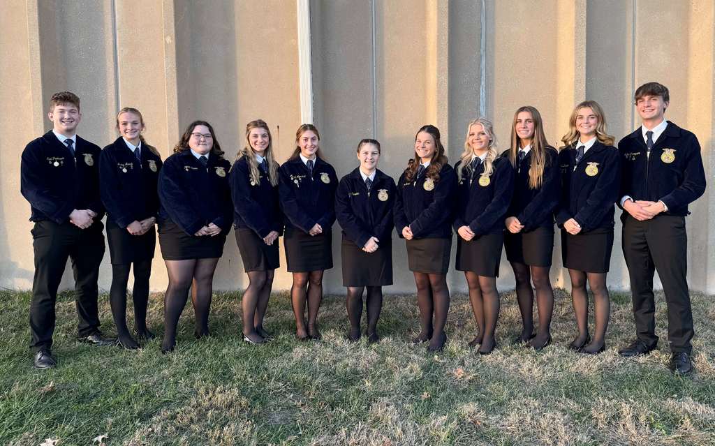 Chillicothe FFA Fall Speaking Contest Participants