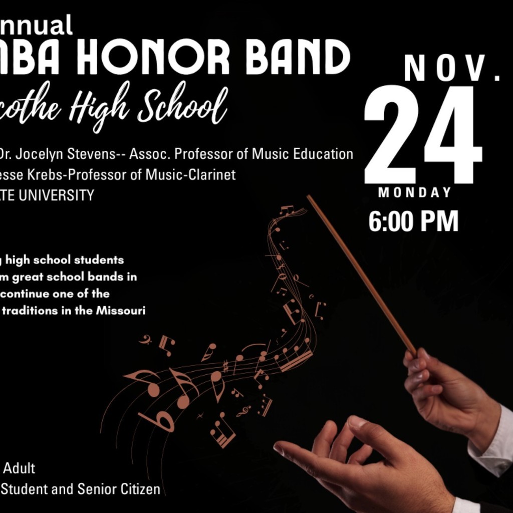 NCMBA Honor Band Monday, Nov. 24th